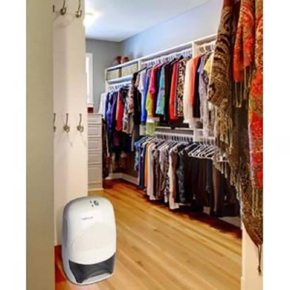 Ivation 1.25 Pint Thermo Electric Dehumidifier for Bath Room, Basement, Attic, - for Spaces Up To 2,200 cu. ft. 8 Ivation 1.25 Pint Thermo Electric Dehumidifier for Bath Room, Basement, Attic, - for Spaces Up To 2,200 cu. ft. - Image 6