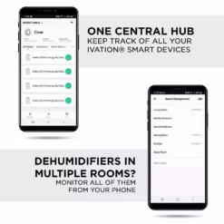 Ivation 50 Pint Smart Wi-Fi Energy Star Dehumidifier with Hose Connector and App 13 Ivation 50 Pint Smart Wi-Fi Energy Star Dehumidifier with Hose Connector and App -Air Quality Shop whites ivation dehumidifiers ivaduwifi50 44 1000