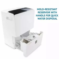 Ivation 60 Pint Dehumidifier with Pump, Hose Connector, Programmable Humidity 18 Ivation 60 Pint Dehumidifier with Pump, Hose Connector, Programmable Humidity -Air Quality Shop whites ivation dehumidifiers ivaldh95pwwpwh 77 1000