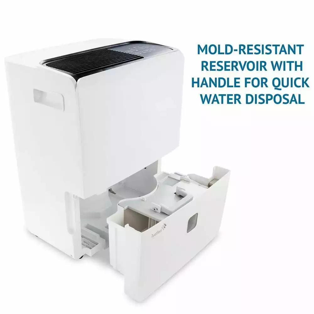 Ivation 60 Pint Dehumidifier with Pump, Hose Connector, Programmable Humidity 9 Ivation 60 Pint Dehumidifier with Pump, Hose Connector, Programmable Humidity - Image 7