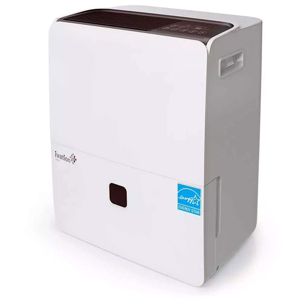 Ivation 60 Pint Dehumidifier with Pump, Hose Connector, Programmable Humidity 4 Ivation 60 Pint Dehumidifier with Pump, Hose Connector, Programmable Humidity - Image 2