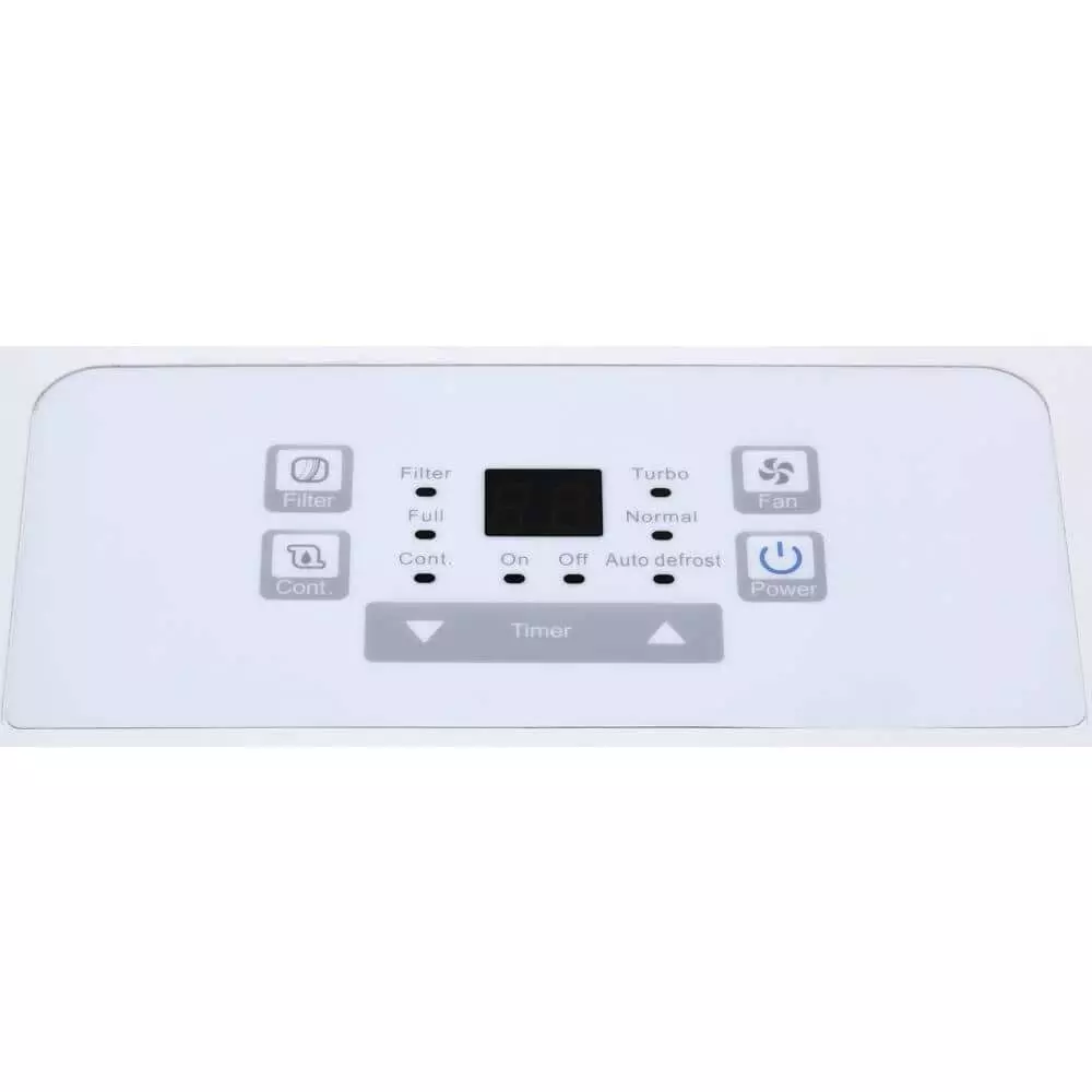 Keystone 35-Pint Dehumidifier with Electronic Controls in White 8 Keystone 35-Pint Dehumidifier with Electronic Controls in White - Image 6