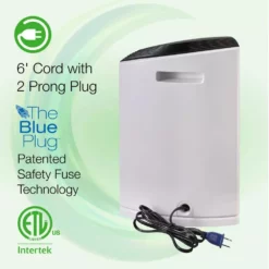 Lasko HEPA Filter Desktop Air Purifier with TotalProtect Filtration 21 Lasko HEPA Filter Desktop Air Purifier with TotalProtect Filtration -Air Quality Shop whites lasko air purifiers lp200 76 1000