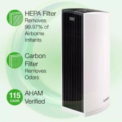 Lasko HEPA Filter Room Air Purifier with Total Protect Filtration 19 Lasko HEPA Filter Room Air Purifier with Total Protect Filtration -Air Quality Shop whites lasko air purifiers lp300 44 1000