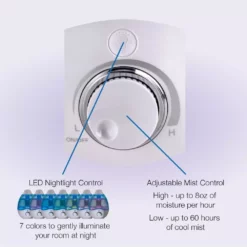 Lasko Ultrasonic Cool Mist Humidifier 20 Lasko Ultrasonic Cool Mist Humidifier -Air Quality Shop whites lasko humidifiers uh200 1d 1000