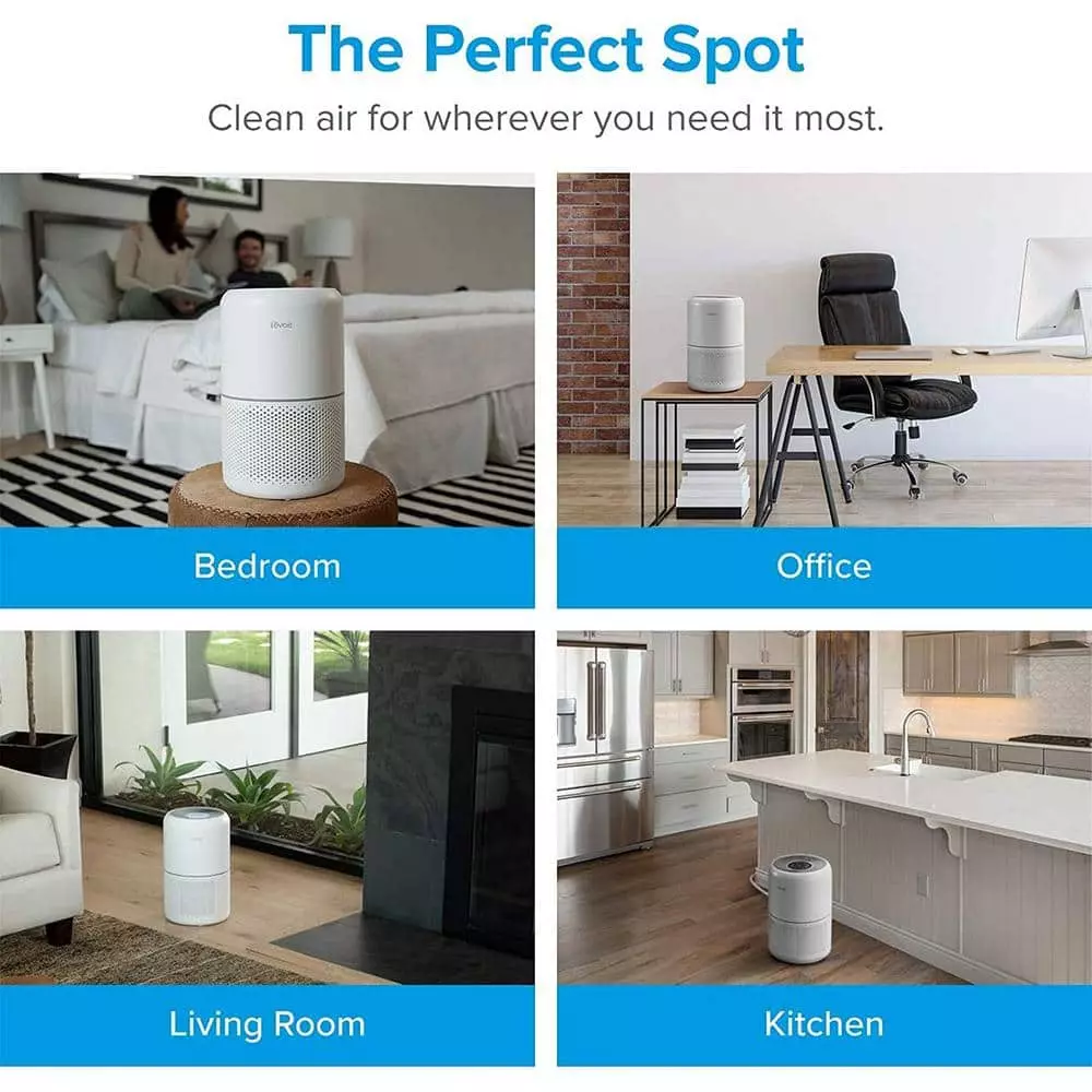 LEVOIT VortexAir True HEPA Air Purifier, 220 Sq Ft 10 LEVOIT VortexAir True HEPA Air Purifier, 220 Sq Ft - Image 8