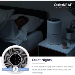 LEVOIT VortexAir True HEPA Air Purifier, 220 Sq Ft 16 LEVOIT VortexAir True HEPA Air Purifier, 220 Sq Ft -Air Quality Shop whites levoit air purifiers heapaplvnus0017 fa 1000