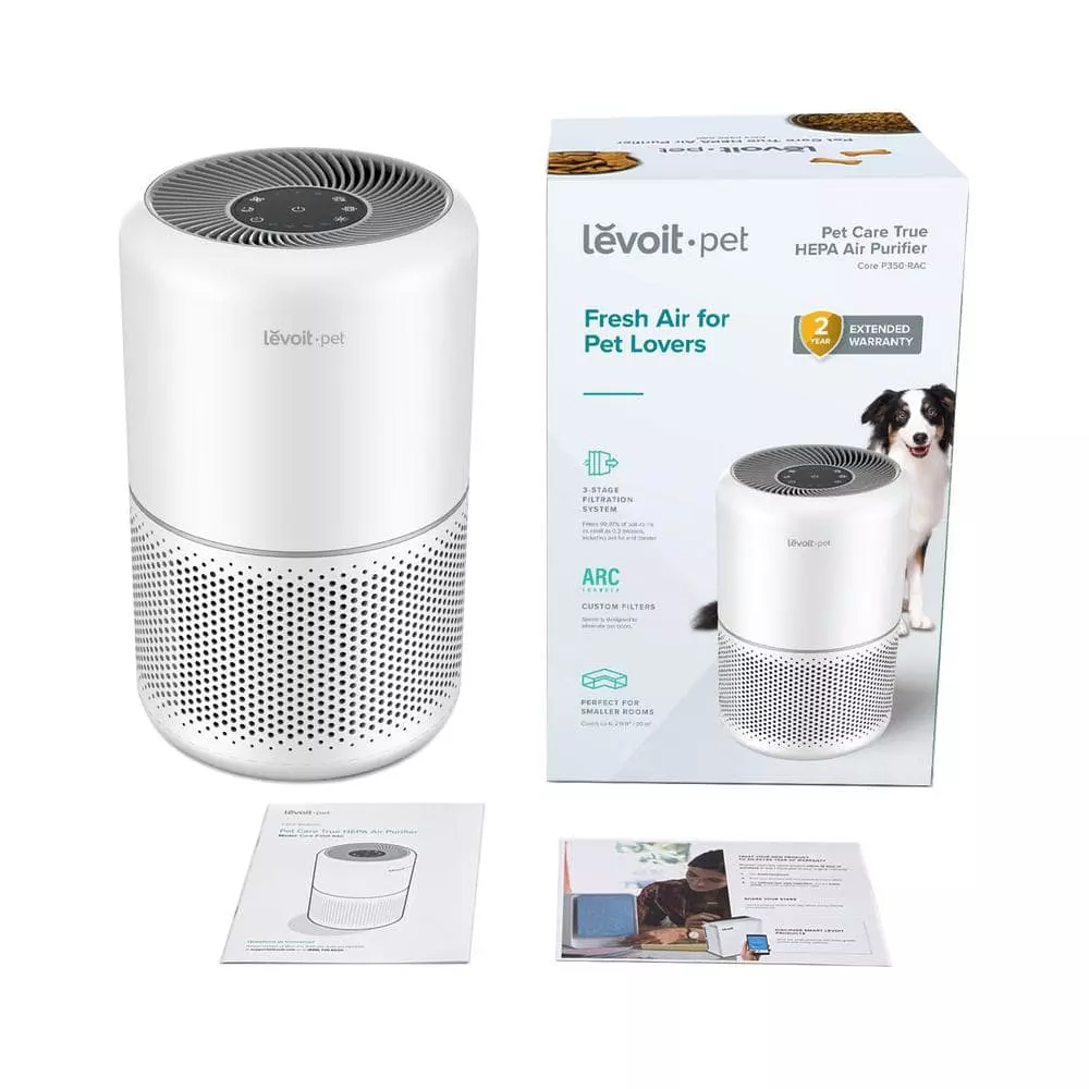 LEVOIT Pet Care True HEPA Air Purifier, 219 sq. ft 4 LEVOIT Pet Care True HEPA Air Purifier, 219 sq. ft - Image 2