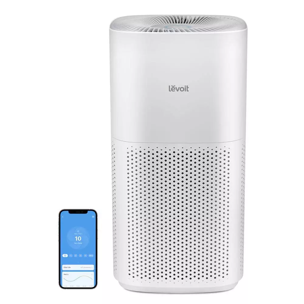 LEVOIT PlasmaPro 600S Smart True 635 sq.ft. White Panel HEPA Air Purifier 3 LEVOIT PlasmaPro 600S Smart True 635 sq.ft. White Panel HEPA Air Purifier