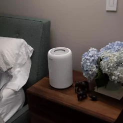 LEVOIT Ultrasonic Top-Fill Cool Mist 2-in-1 Humidifier and Diffuser -Air Quality Shop whites levoit humidifiers heaphulvnus0015 4f 1000