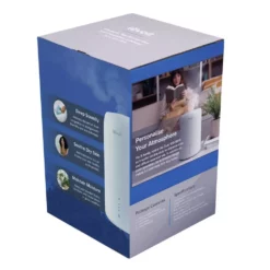 LEVOIT Ultrasonic Top-Fill Cool Mist 2-in-1 Humidifier and Diffuser -Air Quality Shop whites levoit humidifiers heaphulvnus0015 fa 1000