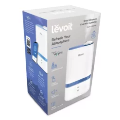 LEVOIT 1 Gal. Smart Ultra-Sonic Cool Mist Humidifier and Diffuser up to 375 sq. ft. 13 LEVOIT 1 Gal. Smart Ultra-Sonic Cool Mist Humidifier and Diffuser up to 375 sq. ft. -Air Quality Shop whites levoit humidifiers heaphulvsus0030 4f 1000