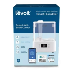 LEVOIT 1.5 Gal. Smart Ultrasonic Cool Mist Humidifier and Diffuser up to 505 sq. ft. -Air Quality Shop whites levoit humidifiers heaphulvsus0036 1f 1000