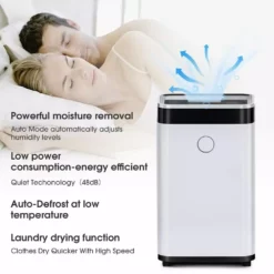 Merax Large Space Auto Defrost High Humidity 50-Pints Dehumidifier with 6.5 l Water tank and Continuous Drain Hose 17 Merax Large Space Auto Defrost High Humidity 50-Pints Dehumidifier with 6.5 l Water tank and Continuous Drain Hose -Air Quality Shop whites merax dehumidifiers sf287065aak 44 1000