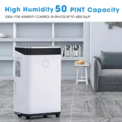 Merax Large Space Auto Defrost High Humidity 50-Pints Dehumidifier with 6.5 l Water tank and Continuous Drain Hose 13 Merax Large Space Auto Defrost High Humidity 50-Pints Dehumidifier with 6.5 l Water tank and Continuous Drain Hose -Air Quality Shop whites merax dehumidifiers sf287065aak 66 1000