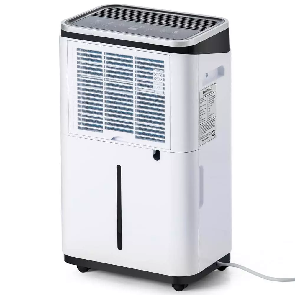 Merax Large Space Auto Defrost High Humidity 50-Pints Dehumidifier with 6.5 l Water tank and Continuous Drain Hose 6 Merax Large Space Auto Defrost High Humidity 50-Pints Dehumidifier with 6.5 l Water tank and Continuous Drain Hose - Image 4