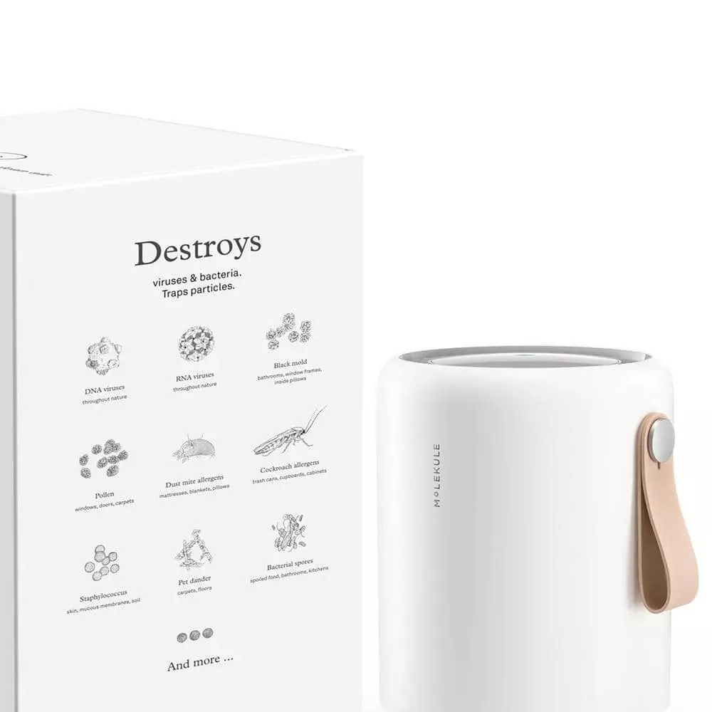 MOLEKULE Air Mini+ 250 sq.ft. Air Purifier PECO Filter 5 MOLEKULE Air Mini+ 250 sq.ft. Air Purifier PECO Filter - Image 3