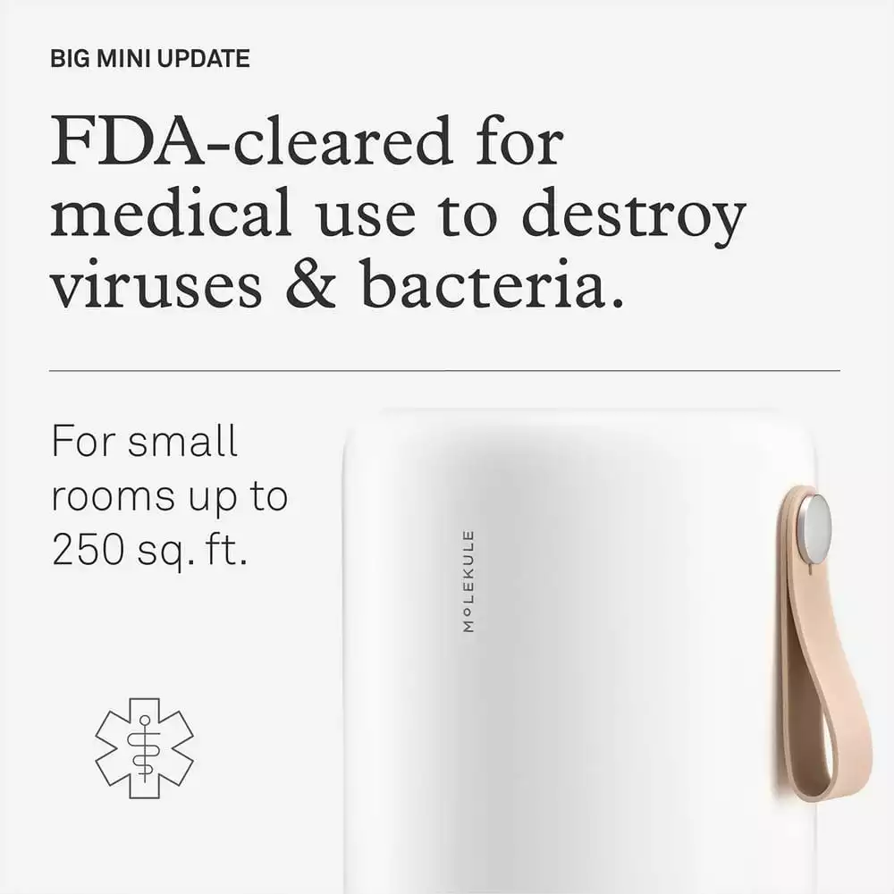 MOLEKULE Air Mini+ 250 sq.ft. Air Purifier PECO Filter 4 MOLEKULE Air Mini+ 250 sq.ft. Air Purifier PECO Filter - Image 2