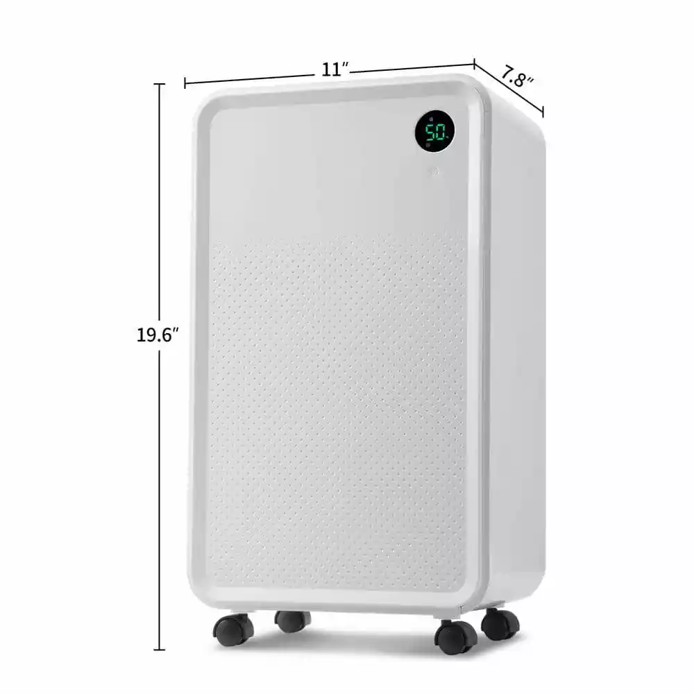 Nestfair 30-Pint Dehumidifier with 2 l Water Tank 10 Nestfair 30-Pint Dehumidifier with 2 l Water Tank - Image 8