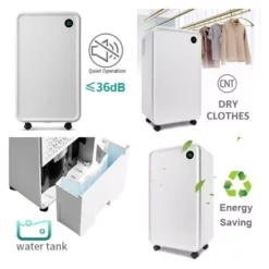 Nestfair 30-Pint Dehumidifier with 2 l Water Tank 16 Nestfair 30-Pint Dehumidifier with 2 l Water Tank -Air Quality Shop whites nestfair dehumidifiers lex284567k fa 1000
