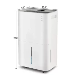 Nestfair 50-Pint Auto or Manual Drain Dehumidifier with 4 l Water Tank -Air Quality Shop whites nestfair dehumidifiers lmx287066k 76 1000