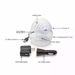 New Comfort White Mini Desktop Water Based Air Purifier Humidifier Aroma Therapy and Air Cleaner -Air Quality Shop whites new comfort humidifiers 401f 4f 1000