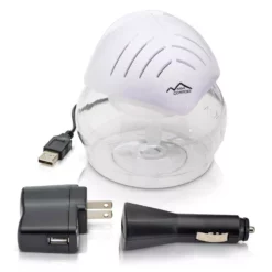 New Comfort White Mini Desktop Water Based Air Purifier Humidifier Aroma Therapy and Air Cleaner