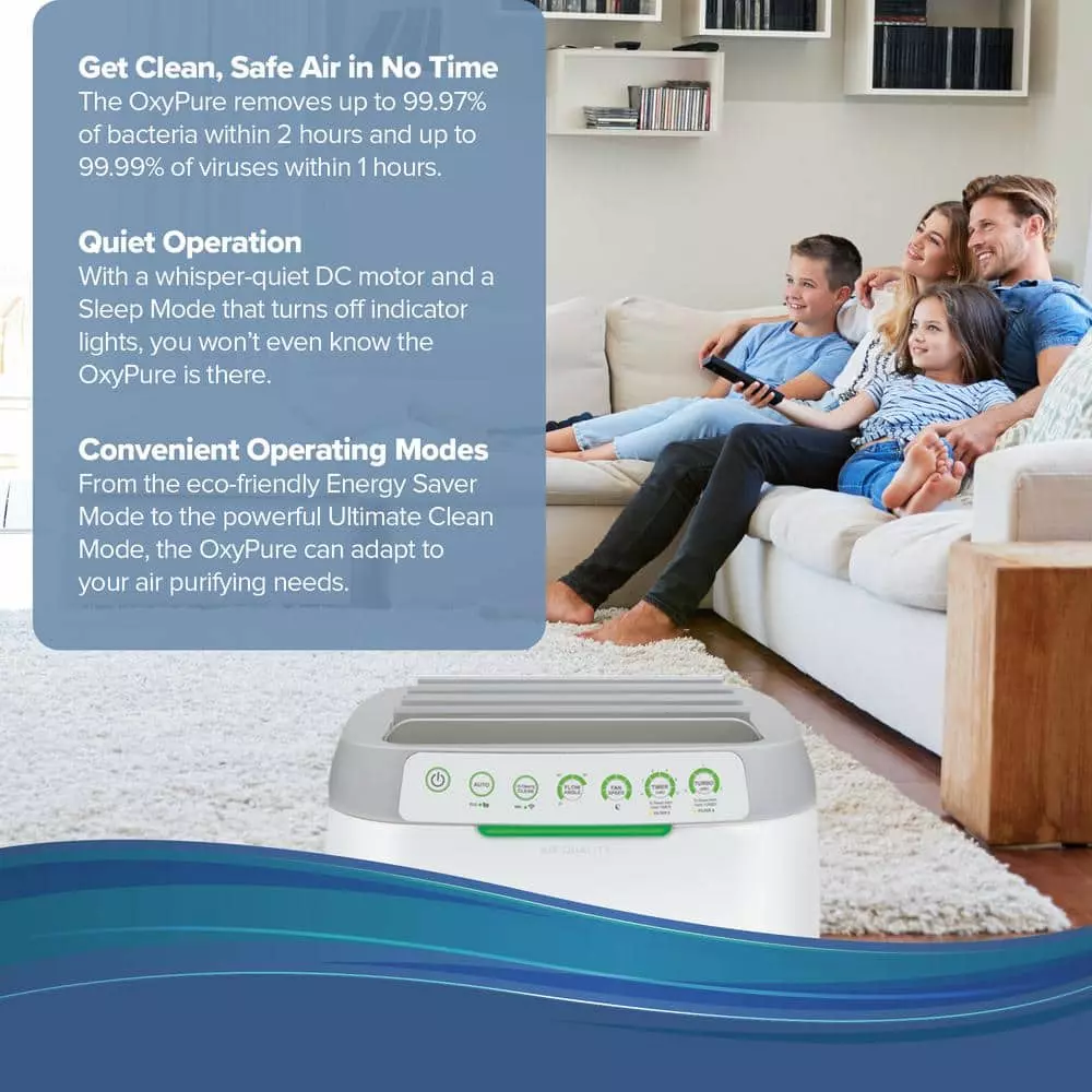 NuWave Oxypure Zero E1000 Smart Air Purifier 8 NuWave Oxypure Zero E1000 Smart Air Purifier - Image 6