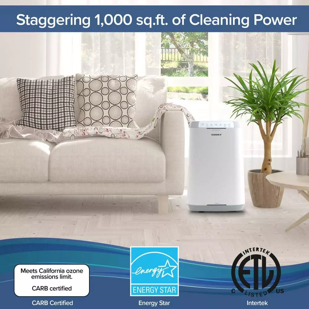 NuWave Oxypure Zero E1000 Smart Air Purifier 9 NuWave Oxypure Zero E1000 Smart Air Purifier - Image 7