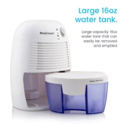 Pro Breeze 0.45-Pint Dehumidifier with Bucket and Auto Shut Off 16 Pro Breeze 0.45-Pint Dehumidifier with Bucket and Auto Shut Off -Air Quality Shop whites pro breeze dehumidifiers pb 02 us 44 1000