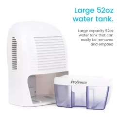 Pro Breeze 0.9-Pint Bucket Dehumidifier 12 Pro Breeze 0.9-Pint Bucket Dehumidifier -Air Quality Shop whites pro breeze dehumidifiers pb 03 us 1f 1000