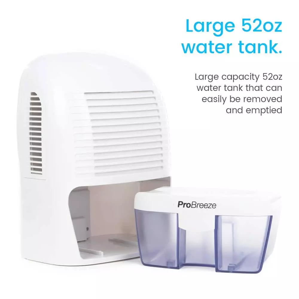 Pro Breeze 0.9-Pint Bucket Dehumidifier 6 Pro Breeze 0.9-Pint Bucket Dehumidifier - Image 4