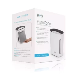 Pure Enrichment PureZone 3-in-1 True HEPA Air Purifier -Air Quality Shop whites pure enrichment air purifiers peairplg 4f 1000