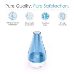 Pure Enrichment MistAire Studio Cool Mist Ultra-Sonic Humidifier 16 Pure Enrichment MistAire Studio Cool Mist Ultra-Sonic Humidifier -Air Quality Shop whites pure enrichment humidifiers pehumsml 4f 1000