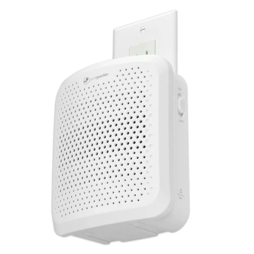 Pure Guardian Odor Eliminating Pluggable Air Purifier with Nightlight for Small Rooms 4 Pure Guardian Odor Eliminating Pluggable Air Purifier with Nightlight for Small Rooms - Image 2