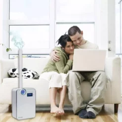 Pure Guardian 1.32 gal. 90-Hour Ultrasonic Warm Mist Humidifier with Humidistat 17 Pure Guardian 1.32 gal. 90-Hour Ultrasonic Warm Mist Humidifier with Humidistat -Air Quality Shop whites pure guardian humidifiers h7550 31 1000