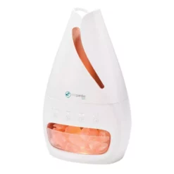 PureGuardian 3-In-1 Himalayan Salt Lamp, Ultrasonic Cool Mist Humidifier with Aromatherapy Tray -Air Quality Shop whites pureguardian humidifiers h1117w 4f 1000