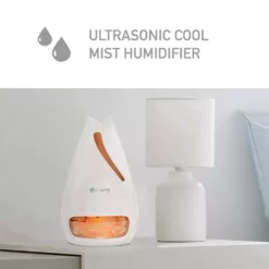 PureGuardian 3-In-1 Himalayan Salt Lamp, Ultrasonic Cool Mist Humidifier with Aromatherapy Tray -Air Quality Shop whites pureguardian humidifiers h1117w c3 1000