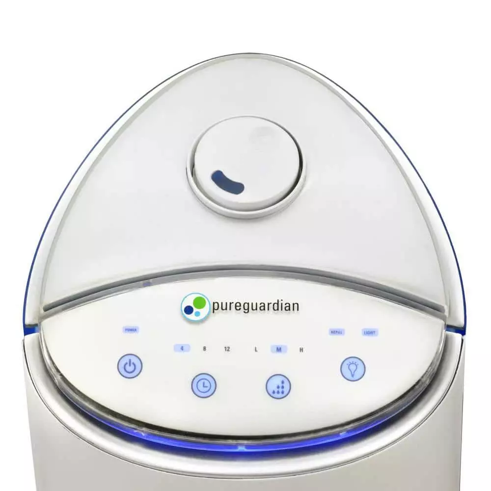 PureGuardian H3200WAR 100-Hour Ultrasonic Cool Mist Humidifier Tower with Aromatherapy, 1.5-Gallons 6 PureGuardian H3200WAR 100-Hour Ultrasonic Cool Mist Humidifier Tower with Aromatherapy, 1.5-Gallons - Image 4