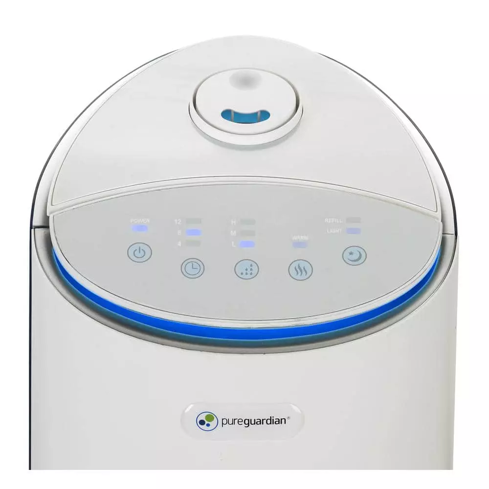PureGuardian 1.5 Gal. 100-Hour Ultrasonic Warm and Cool Mist Tower Humidifier and Aroma Tray 8 PureGuardian 1.5 Gal. 100-Hour Ultrasonic Warm and Cool Mist Tower Humidifier and Aroma Tray - Image 6