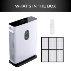 Shark Air Purifier 4 with Anti-Allergen Multi-Filter Advanced Odor Lock and Smart Sensing (HE401) -Air Quality Shop whites shark air purifiers he401 40 1000