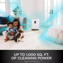 Shark Air Purifier 4 with Anti-Allergen Multi-Filter Advanced Odor Lock and Smart Sensing (HE401) -Air Quality Shop whites shark air purifiers he401 77 1000