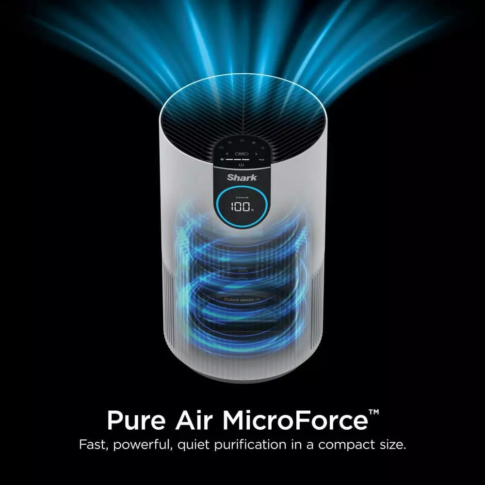 Shark Air Purifier with True HEPA Filter & Microban Antimicrobial Protection (500 sq. ft.) HP102 12 Shark Air Purifier with True HEPA Filter & Microban Antimicrobial Protection (500 sq. ft.) HP102 - Image 10