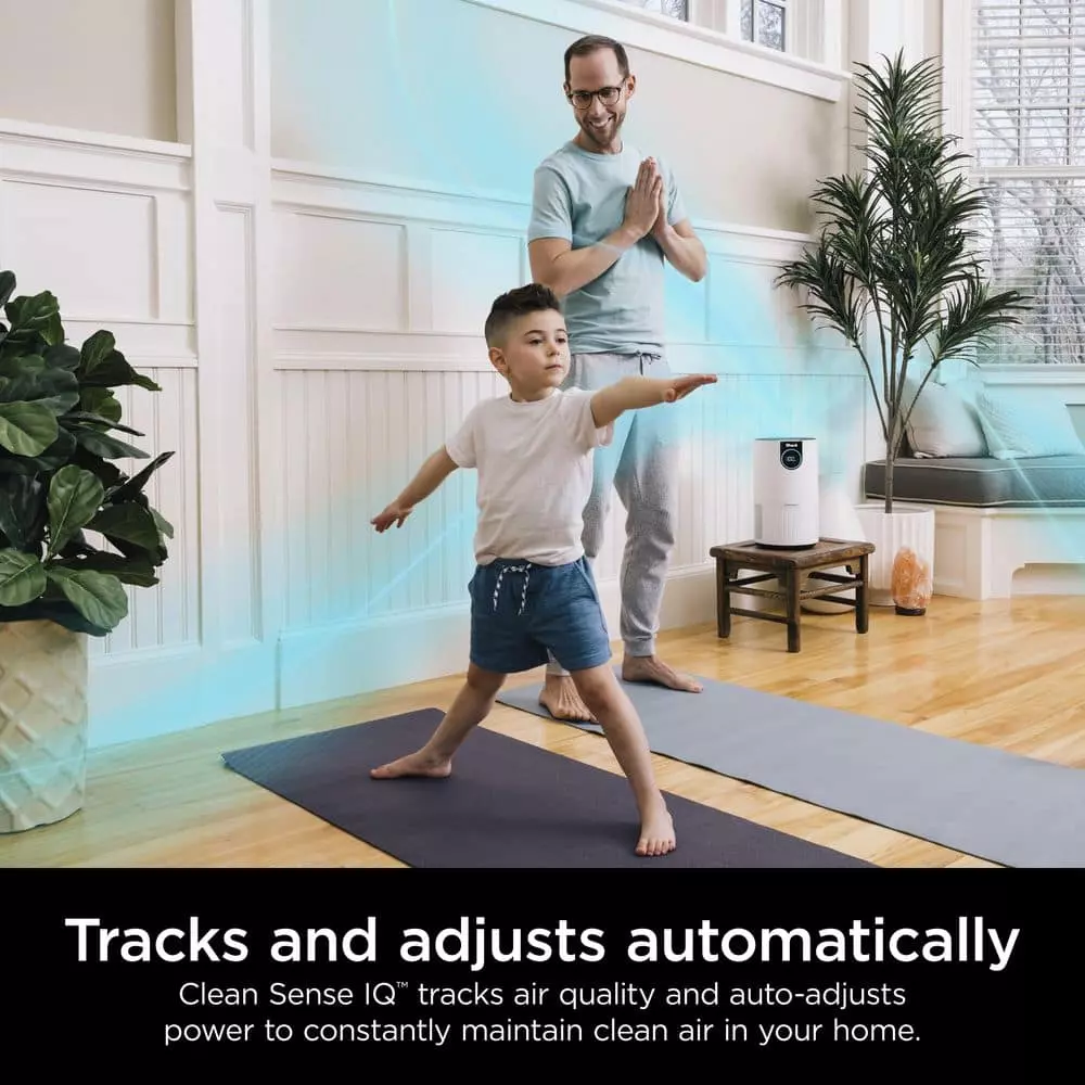 Shark Air Purifier with True HEPA Filter & Microban Antimicrobial Protection (500 sq. ft.) HP102 10 Shark Air Purifier with True HEPA Filter & Microban Antimicrobial Protection (500 sq. ft.) HP102 - Image 8