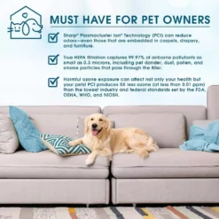 Sharp Air Purifier with Plasmacluster Ion Technology for Large Rooms, True HEPA Filter for Dust, Smoke, Pollen and Pet Dander -Air Quality Shop whites sharp air purifiers fp a80uw a0 1000