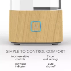 Sharper Image UHS1 1 Gal. 360 SF Ultrasonic Humidifier 10 Sharper Image UHS1 1 Gal. 360 SF Ultrasonic Humidifier -Air Quality Shop whites sharper image humidifiers hu1 0066 110 4f 1000