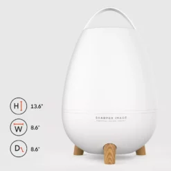 Sharper Image Mist 6 Humidifier 17 Sharper Image Mist 6 Humidifier -Air Quality Shop whites sharper image humidifiers hu1 0079 43 c3 1000