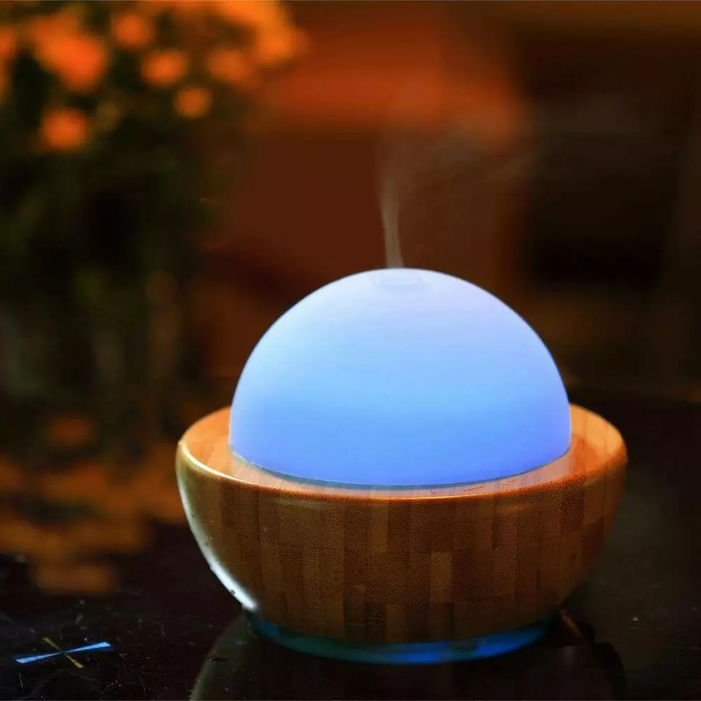 SPT Ultrasonic Aroma Diffuser Humidifier with Wood Base 10 SPT Ultrasonic Aroma Diffuser Humidifier with Wood Base - Image 8