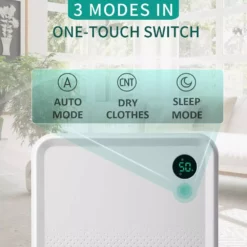 Taholi 30-Pint Bucket Storage Dehumidifier -Air Quality Shop whites taholi dehumidifiers dj ex284567aak 4f 1000