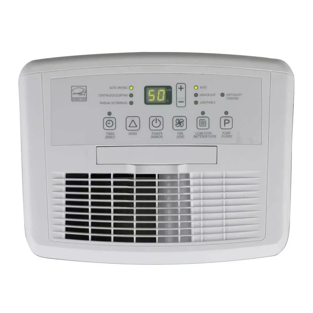 Vissani 50-Pint Dehumidifier with Pump ENERGY STAR 6 Vissani 50-Pint Dehumidifier with Pump ENERGY STAR - Image 4